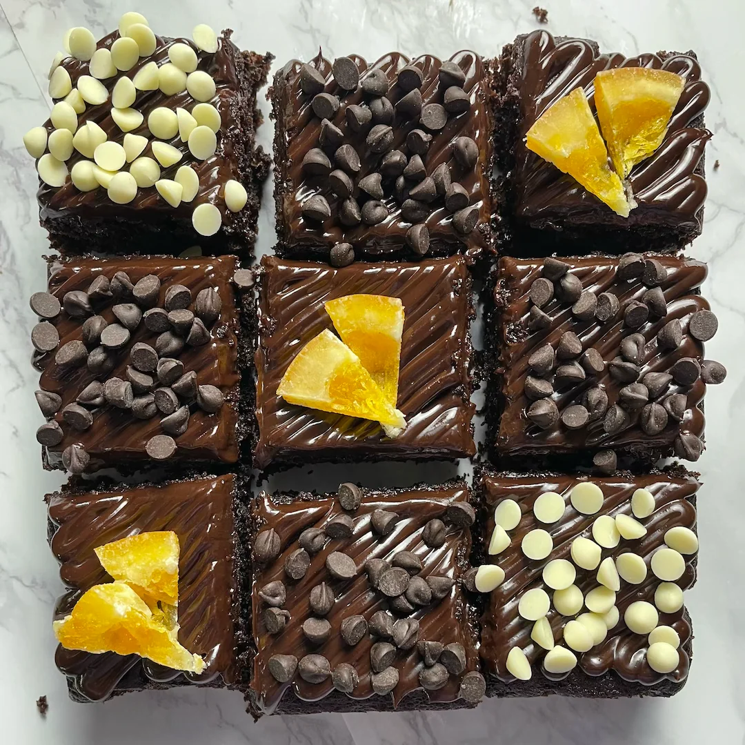 Orange Brownies