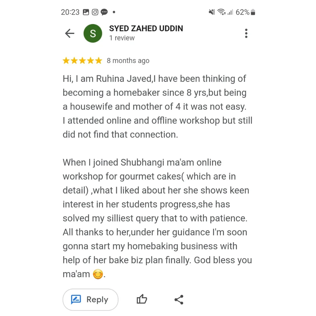 Success Stories of Redolence Bakery 8