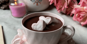 Valentine's special red velvet hot chocolate for home bakers to bake and sell in their menu